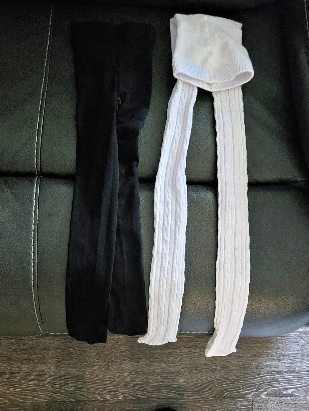 Girls Tights- 2 Pair 7-10 NWOT